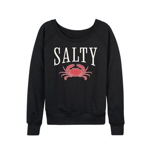 Salty Crab Women's Black Sweatshirt